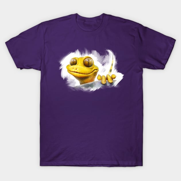 When Geckos are so tricky... T-Shirt by Ldarro